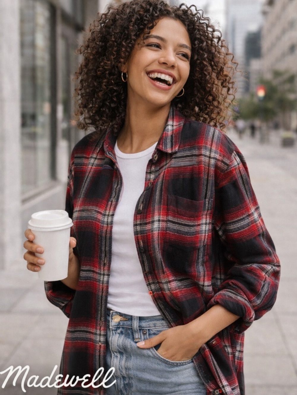 Madewell Classic Ex-boyfriend Flannel Size XS